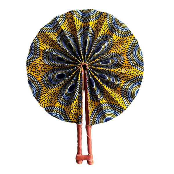 Leque de Tecido Ankara - Gana