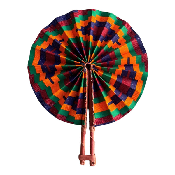 Leque de Tecido Ankara - Gana