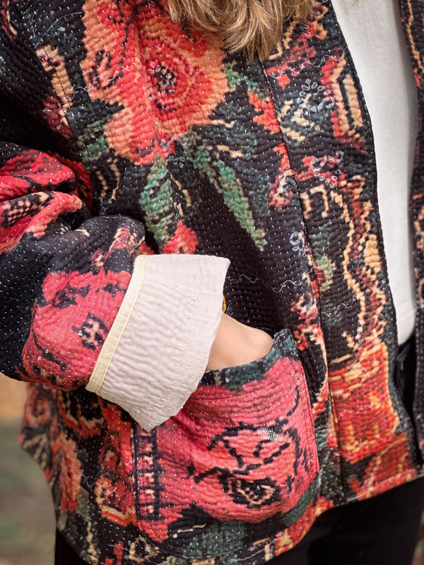 Jaqueta Indiana Kantha M/G