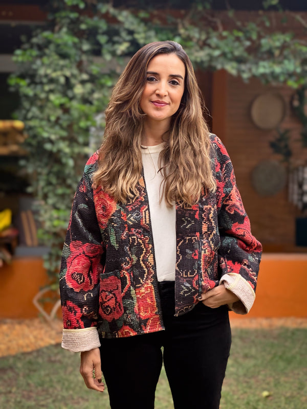 Jaqueta Indiana Kantha M/G