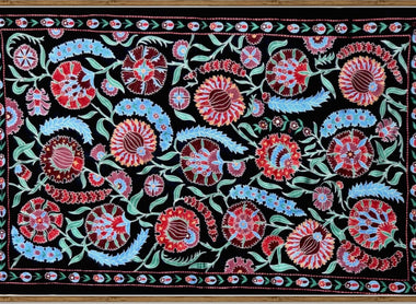 Tecidos Suzani: A Arte e Cultura têxtil da Ásia Central