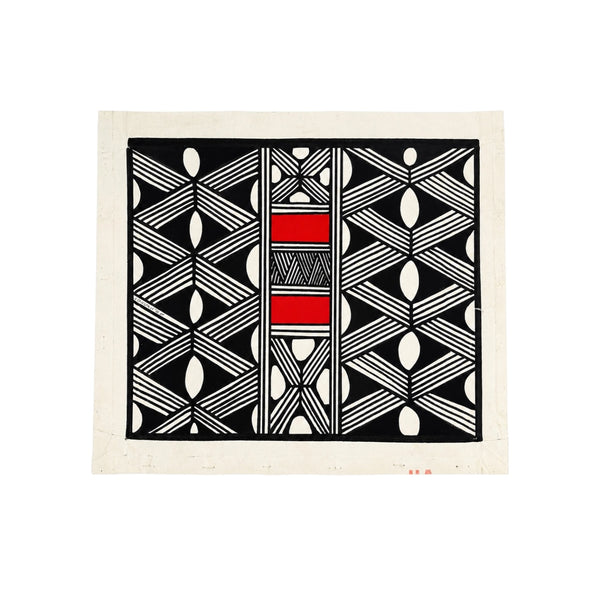 Pintura Indígena Waxamani Mehinako Xingu - 40x30