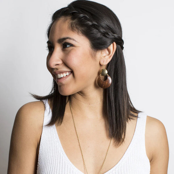 Brincos Terra e Fogo