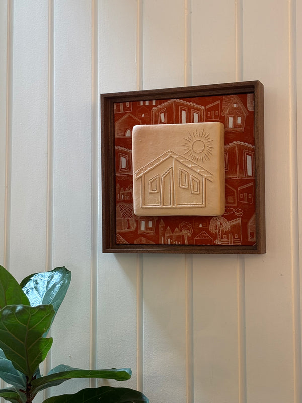 Quadro Tijolinho de Barro