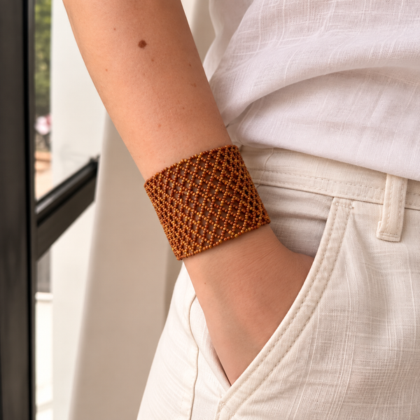 Pulseira Mehinako – Arte Ancestral do Xingu