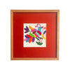 Quadro Tecido Bordado Otomí - México