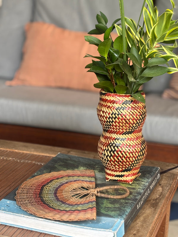 Cestaria Jarro Duplo Kaxadádali 20cms