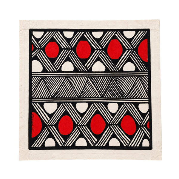 Pintura Indígena Waxamani Mehinako Xingu - 30x30