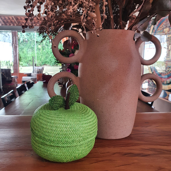 Cesta Decorativa Colombiana Maçã