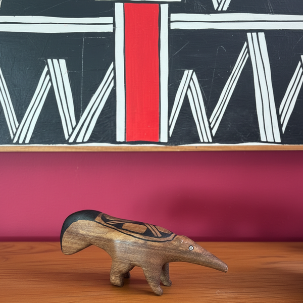 Mini Tamandua de Madeira - Mehinako