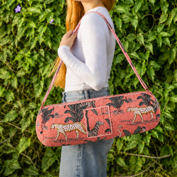 Bolsa de Yoga Indiana Kantha Quilt