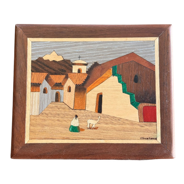 Quadrinho Entalhado Peruano