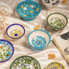 Prato Decorativo Cerâmica Azul de Jaipur M