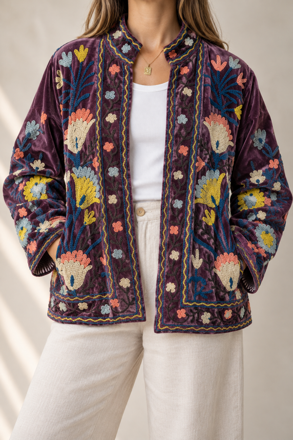 Jaqueta Indiana Velvet M/G