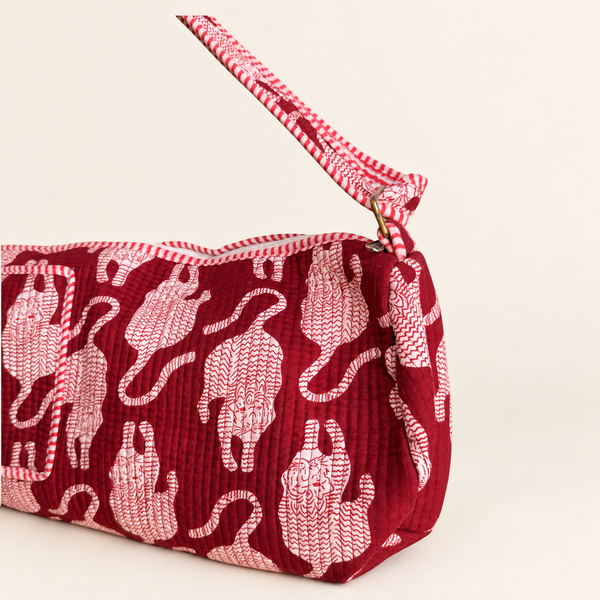 Bolsa de Yoga Indiana Kantha Quilt