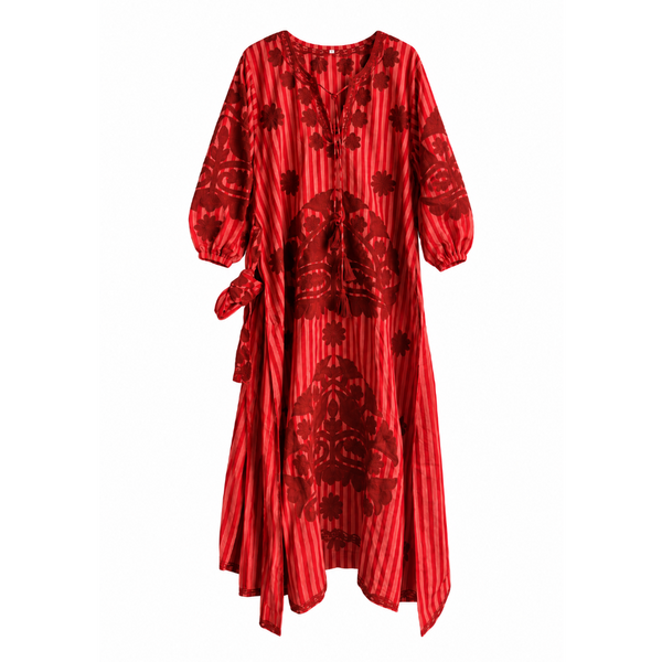 Vestido Indiano Bordado
