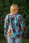 Jaqueta Indiana Velvet Estampada