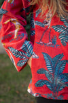 Jaqueta Indiana Velvet Estampada