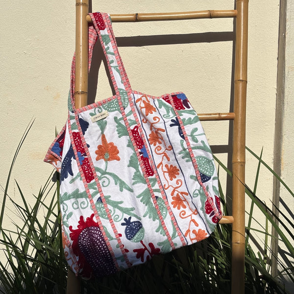 Bolsa Indiana Velvet - Dupla Face