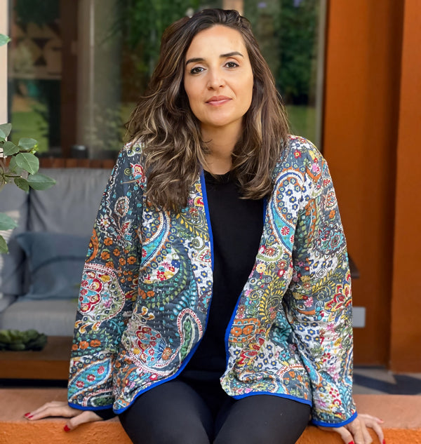 Jaqueta Indiana Kantha G