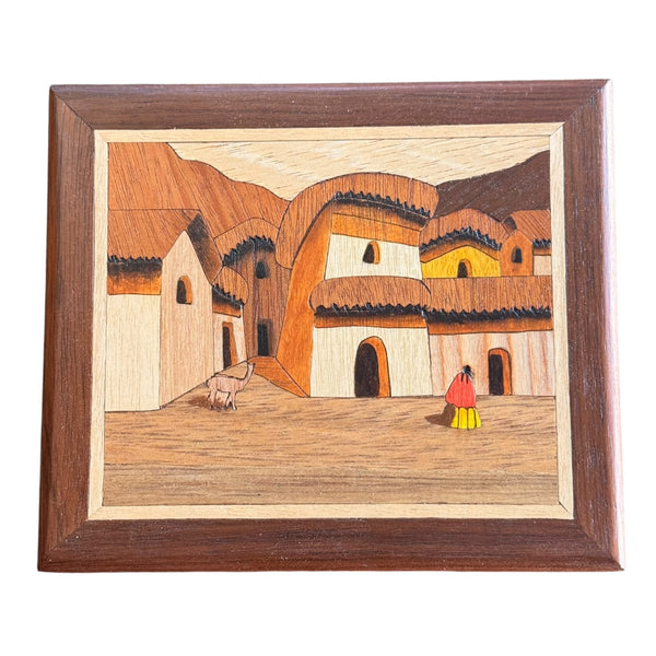 Quadrinho Entalhado Peruano