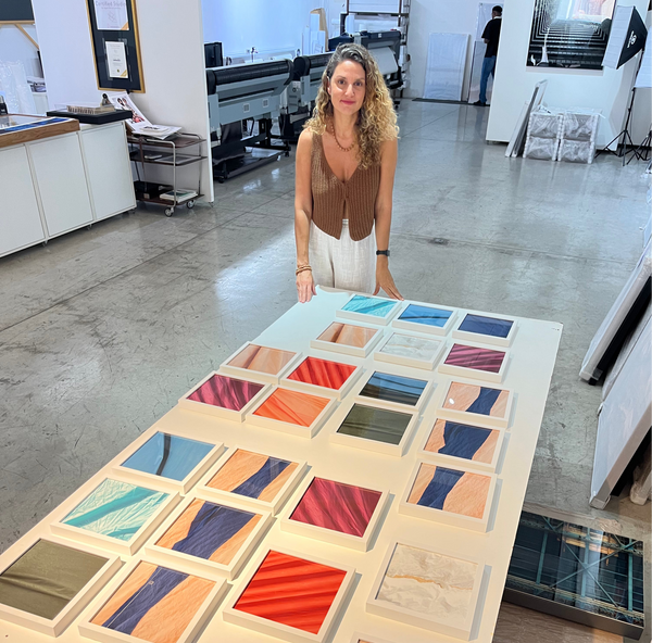 Quadro Coleção Rio de Cores – Azul
