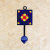 Gancho Decorativo Cerâmica Azul de Jaipur