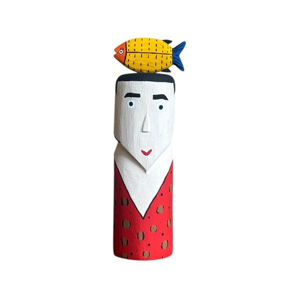 Boneco de Madeira P- Ilha do Ferro