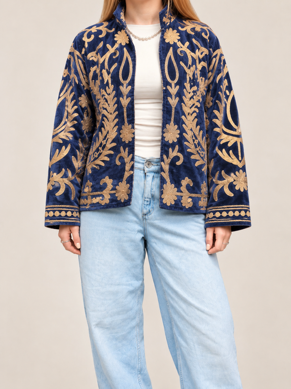 Jaqueta Indiana Velvet P/M