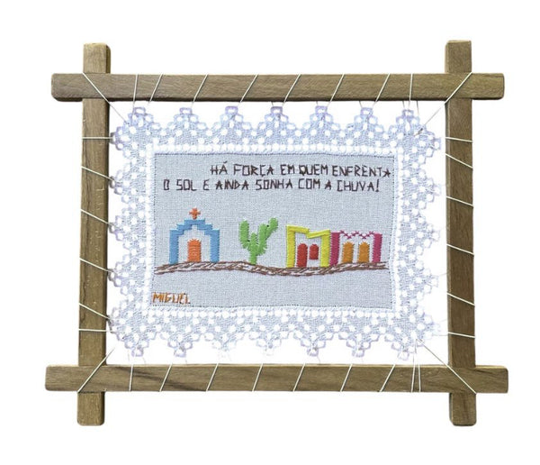 Painel Bordado em Labirinto – Alagoas