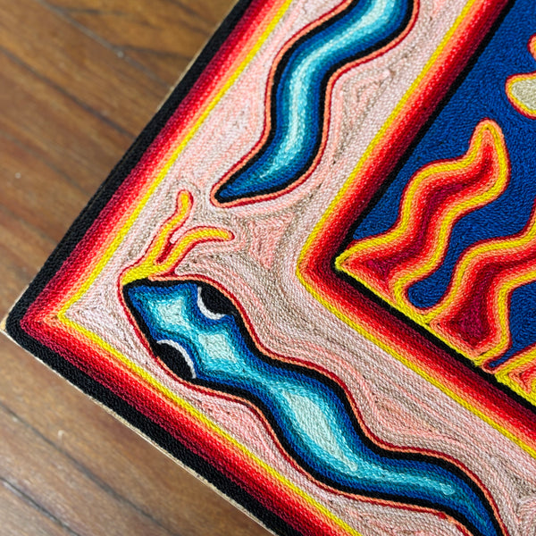 Quadro Huichol – Hikuri e Nierik