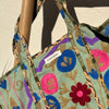 Bolsa Indiana Suzani - Dupla Face