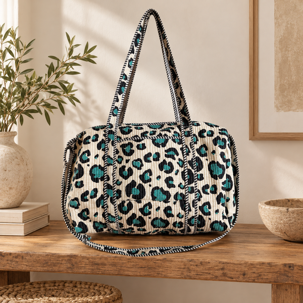 Mala de Viagem Kantha Quilt