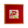 Quadro Tecido Bordado Otomí - México