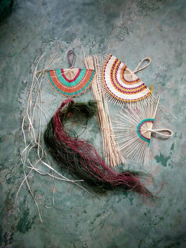 Leque de Palha Etnia Baré M