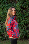 Jaqueta Indiana Velvet Estampada