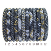 Pulseira Roll-On - Meia-Noite Azul