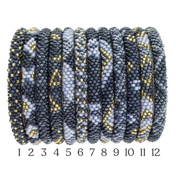 Pulseira Roll-On - Meia-Noite Azul