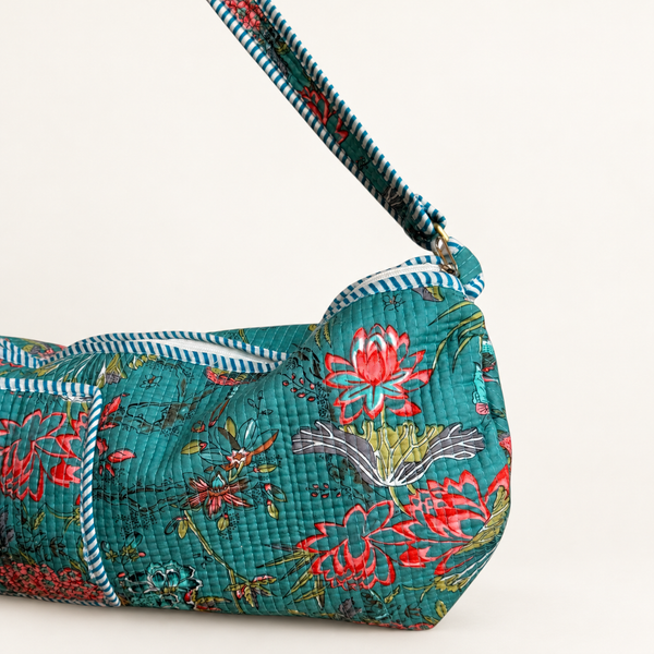 Bolsa de Yoga Indiana Kantha Quilt
