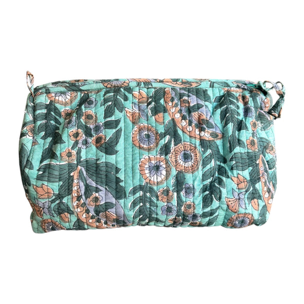 Nécessaire Indiana Kantha Quilt  - Kit com 3