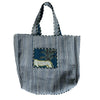 Bolsa Indiana Kantha Quilt - Dupla Face
