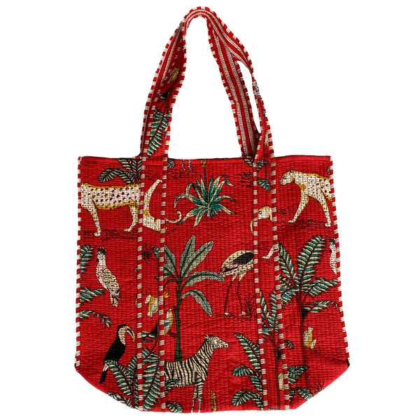 Bolsa Indiana Kantha Quilt - Dupla Face