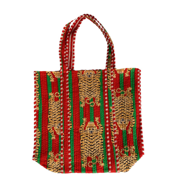 Bolsa Indiana Kantha Quilt - Dupla Face
