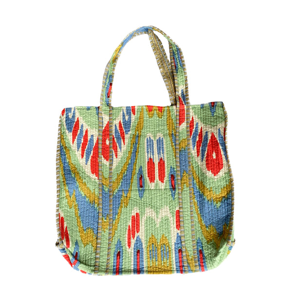 Bolsa Indiana Kantha Quilt - Dupla Face