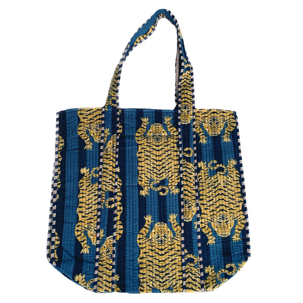 Bolsa Indiana Kantha Quilt - Dupla Face