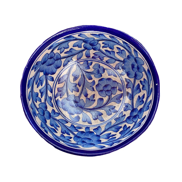 Bowl Cerâmica Azul de Jaipur