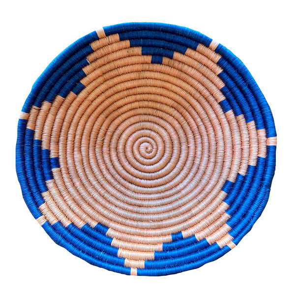 Cesta de Sisal Ruanda- Estrela Rosa