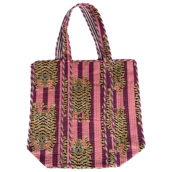 Bolsa Indiana Kantha Quilt - Dupla Face