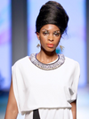 Colar Azul Oceano  -Beaded neckpiece