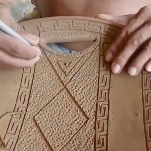 Vaso Cerâmica Marajoara